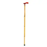 Bamboo Walking Stick with Faux-Bone Handle, 92 cm | MOBIAK